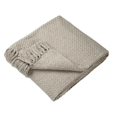 Afbeelding van Drift Home Hayden Sprei 100% gerecycled katoen 130 x 180 cm natuurlijke kleur