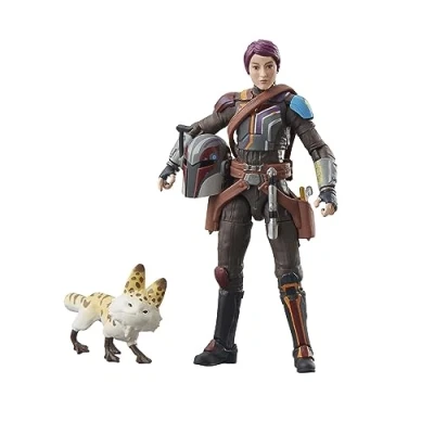 Afbeelding van Hasbro Star Wars Ahsoka Vintage Collection Deluxe Sabine Wren 10 cm Actiefiguur Multicolours