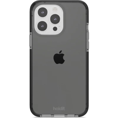 Afbeelding van Holdit Hoesje Geschikt voor iPhone 15 Pro Max Seethru Case zwart