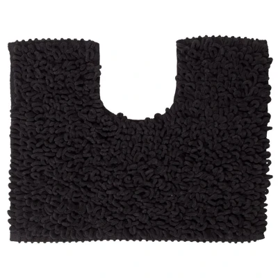 Afbeelding van Sealskin Twist Toiletmat Polyester 45x50 cm Antraciet