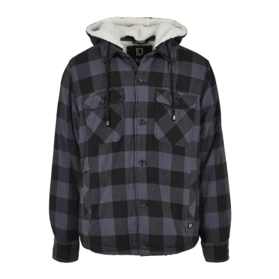Afbeelding van Brandit Lumber Jas, Heren, Maat: XXL, Black/grey