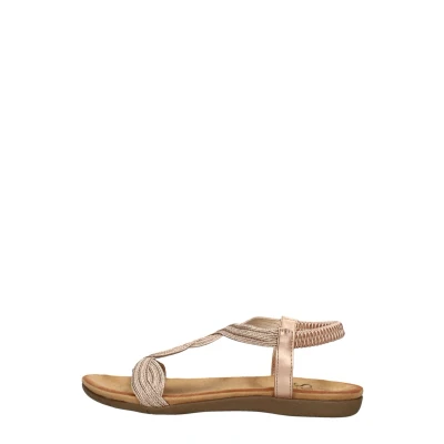 Afbeelding van SUB55 Comfortabel Sandalen Plat Champagne Maat 37