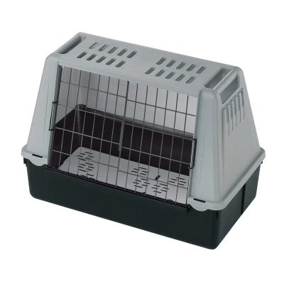 Afbeelding van Ferplast Vervoersbox Atlas Car Mini Grijs Hondenautobench 72x41x51 cm
