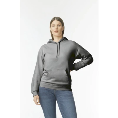 Afbeelding van Gildan Sweater met capuchon Midweight Softstyle GISF500 Charcoal