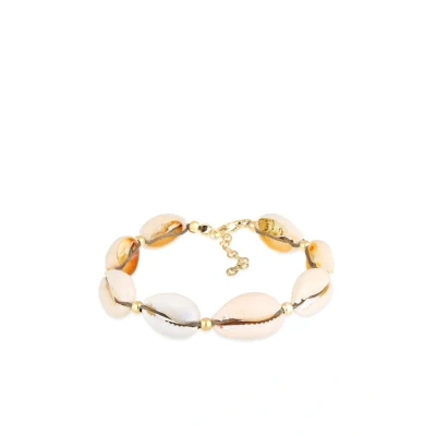 Afbeelding van Elli Armband goldcoloured, Dames, Maat: 17, Gold coloured