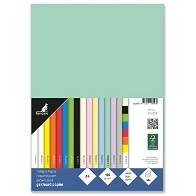 Afbeelding van Papier Kangaro, Pastel Groen