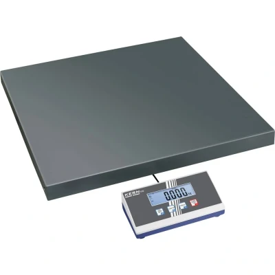 Afbeelding van Kern EOE 300K100L Pakketweegschaal Weegbereik (max.) 300 kg Resolutie 100 g werkt op het lichtnet, batterijen Zilver