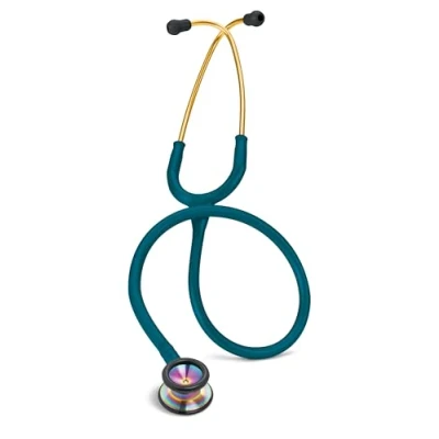 Afbeelding van 3M Littmann 2153 Classic II Kinderstethoscoop, Regenboog Editie, Caraibisch Blauw, 1 Stuk
