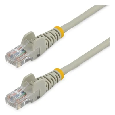 Image de StarTech.com 0.5m Gray Cat5e / Cat 5 Snagless Ethernet Patch Cable 0.5 m cordon de raccordement 50 cm gris
