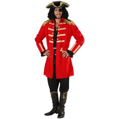 Afbeelding van Widmann 89270 Capitano Pirate herenkostuum, meerkleurig