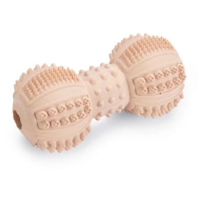 Afbeelding van Beeztees Puppy Rubber Dental Halter 9x4x4 cm Hondenspeelgoed Roze