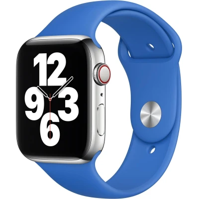Afbeelding van Apple origineel Sport Band Watch 42mm / 44mm 45mm 49mm Capri Blue MJK53ZM/A