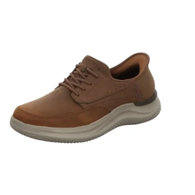 Afbeelding van Skechers Hasting Rory Heren Instappers Donkerbruin Maat 48,5