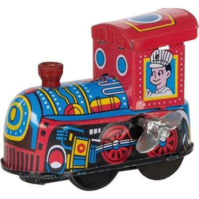 Afbeelding van GOKI Blikken Speelgoed Mini Locomotief