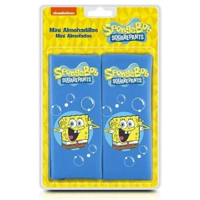 Afbeelding van Spongebob SquarePants Autogordel Beschermhoesjes Blauw, Geel Polyester Wasbaar