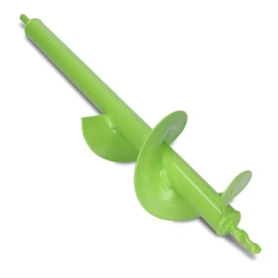 Afbeelding van WERHE Grondboor voor boormachine, diameter 100 mm, 450 mm lengte, tuinboor accuschroevendraaier, het graven van planten, bloemen en kuilen, tuingereedschap
