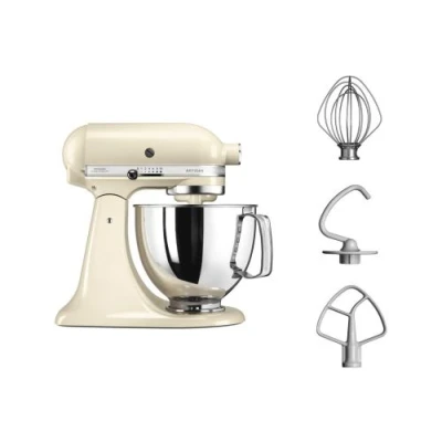 Image de KitchenAid Artisan Robot Pâtissier À Tête Inclinable 4,8l 5ksm125 Cream