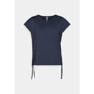 Afbeelding van ONLY Play Onpaub Smila BAT Loose TOP Sport Tshirt, Dames, Maat: Medium, Night sky