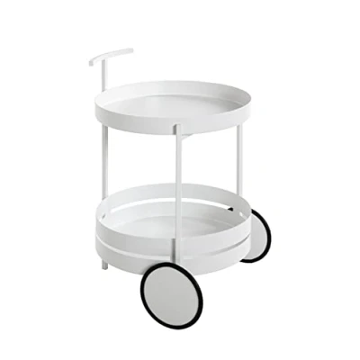 Afbeelding van HAKU Möbel serveerset, metaal, wit, Ø 42 x H 62 cm