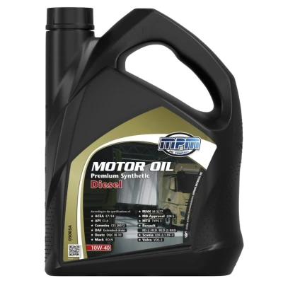Afbeelding van Mpm Premium Synthetic Diesel 10W 40 5L Motorolie 05005A MERCEDES BENZ: E Class Saloon, C A Class, SMART: Cabrio, City Coupe