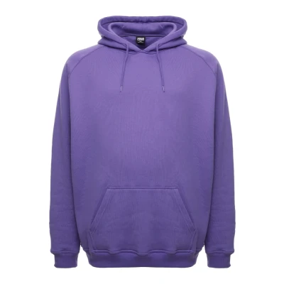 Afbeelding van Urban Classics Blank Hoody Hoodie, Heren, Maat: 3XL, Ultra violet