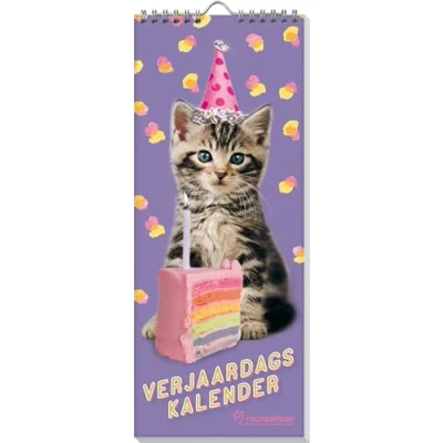 Afbeelding van Rachael Hale Verjaardagskalender Poezen
