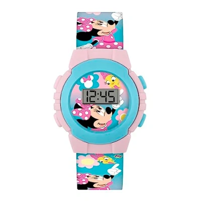 Afbeelding van MINNIE MOUSE Disney MN4443 Digitaal horloge, Meerkleurig, kinderklok, riem, Riem