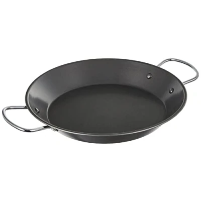 Afbeelding van Ibili 501028 Paellapan Gandia, staal, 28 cm, zwart
