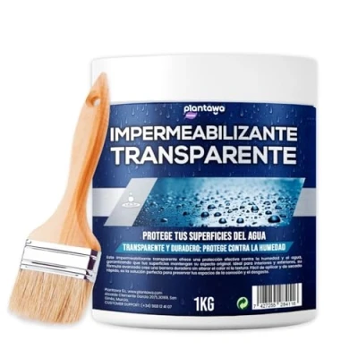 Afbeelding van Plantawa Transparante impregnering 1 kg Onzichtbare waterafstotende afdichting, genereert een beschermende film, water en vochtbestendig, waterdichte coating voor binnen buiten