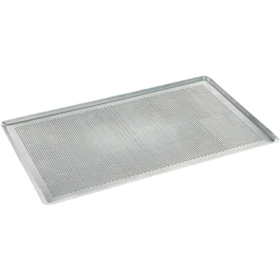 Afbeelding van DE BUYER 7367.53 aluminium bakplaat, geperforeerd, 53 x 32,5 cm
