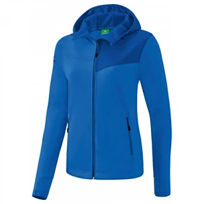 Afbeelding van Erima Softshell jack Performance dames new royal/true blue