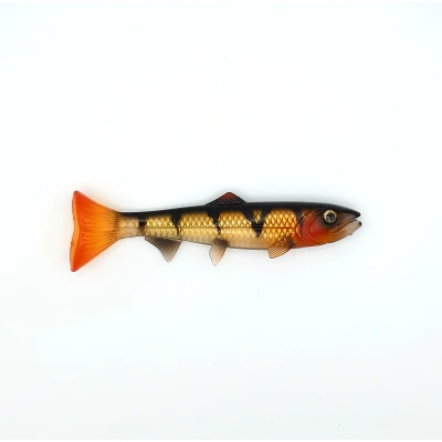 Afbeelding van Hostagevalley Troubletail 26cm (195g) Transparent Perch Shad