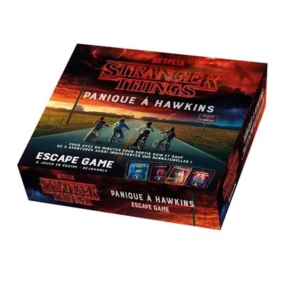 Image de Coffret Escape game STRANGER THINGS Panique à Hawkins