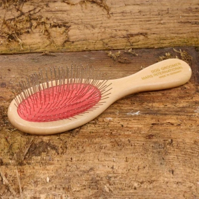 Afbeelding van Mars Coat King Professionele Verzorgingsborstel voor Huisdieren Klein 18x5 cm Houten Handvat