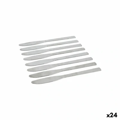 Afbeelding van Messen Set Privilege Zilverkleurig Roestvrij staal 19,8 cm 8 Onderdelen (24 Stuks)