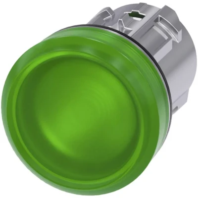 Afbeelding van Siemens 3SU1051 6AA40 0AA0 Verlichte melder Plat Groen 1 stuk(s)