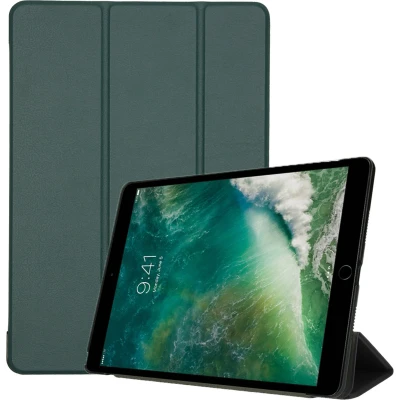 Afbeelding van imoshion Tablet Hoes Geschikt voor iPad Pro 10.5 (2017) / Air (2019) Trifold Bookcase Donkergroen