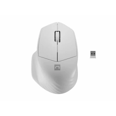 Afbeelding van MUIS NATEC SISKIN 2 DRAADLOOS 1600DPI BLUETOOTH 5.0 + 2,4GHz WIT