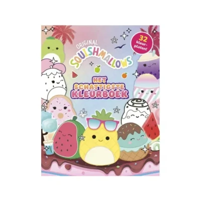 Afbeelding van De Super Squishy Club Het officiële Squishmallows kleurboek