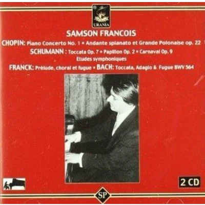 Afbeelding van ?uvres De Chopin Schumann Franck &amp; Bach 2 Cd