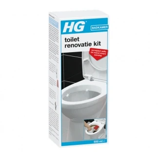 Afbeelding van HG toilet renovatie kit 500 ml (Extreem sterk)