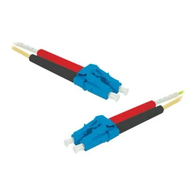 Afbeelding van Exertis Connect Glasvezel patchkabel HD, 9/125 µm, OS2 vezel, LC duplex male/male, geel, 15,0 m UPC geknipt (15 m), Netwerkkabel