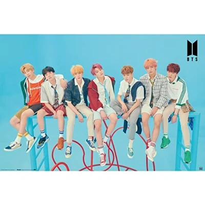 Afbeelding van Poster BTS Blue 91,5x61cm