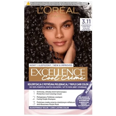 Afbeelding van Excellence Cool Creme haarkleuring 3.11 Ultra Donker Bruin