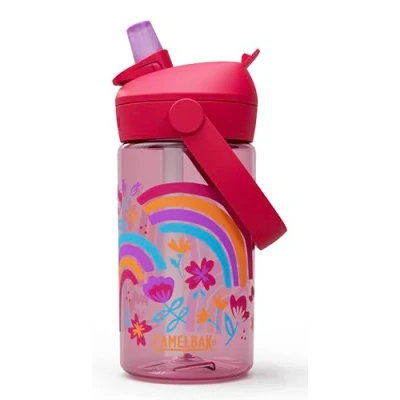 Afbeelding van CamelBak Thrive Flip Straw Kids 400 ml Rainbow Floral