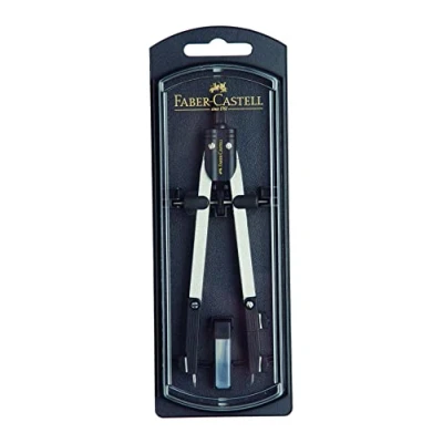 Afbeelding van Faber Castell Snel verstelbare passer met centrale schroeven in beide armen en reserveaccessoires (32721 4)