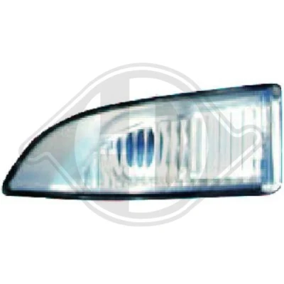 Afbeelding van DIEDERICHS 4465327 Knipperlichten Transparent, Chroom Links RENAULT: MEGANE 3 Grandtour, LAGUNA