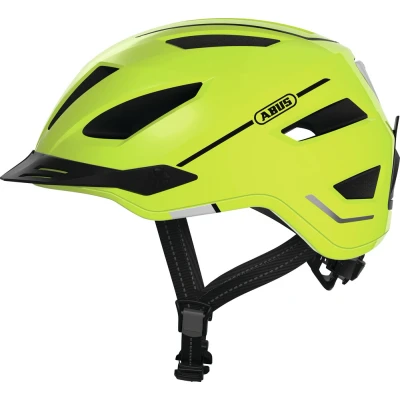 Afbeelding van ABUS Pedelec 2.0 Stadshelm Hoogwaardige E Bike helm met Achterlicht Voor Stadsverkeer Dames en Heren Geel, Maat S
