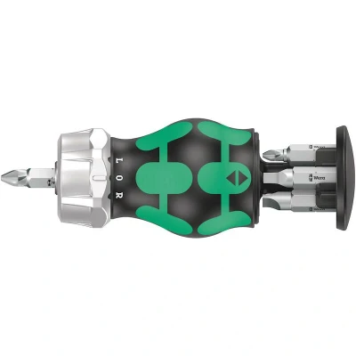 Afbeelding van Wera Kraftform Kompakt Stubby Magazin RA 4 Bitschroevendraaier