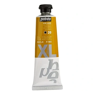 Image de Pébéo Huile Fine XL 37 ml Peinture à l’Huile Ocre Jaune 937020